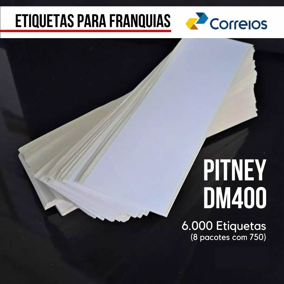 Imagem de Etiquetas Para Franquias - Pitney DM400