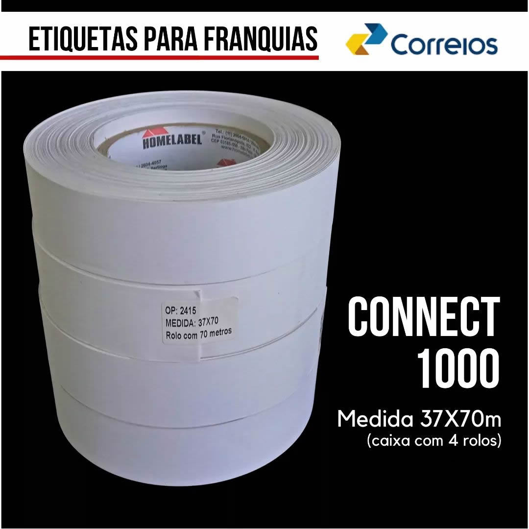 Imagem de Etiquetas Para Franquias - Connect 1000